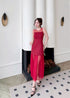 Round Neck Sleeveless Tulle Hem Dress